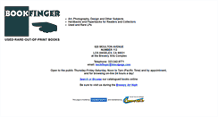 Desktop Screenshot of bookfinger.com